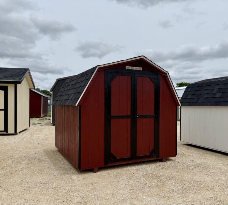 134052626 8x8 Minibarn shed for sale Rockdale Texas Durable Outdoor Storage 8x8 Minibarn