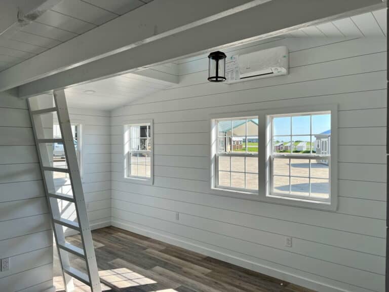 14x20 Studio Cabin, finished interior