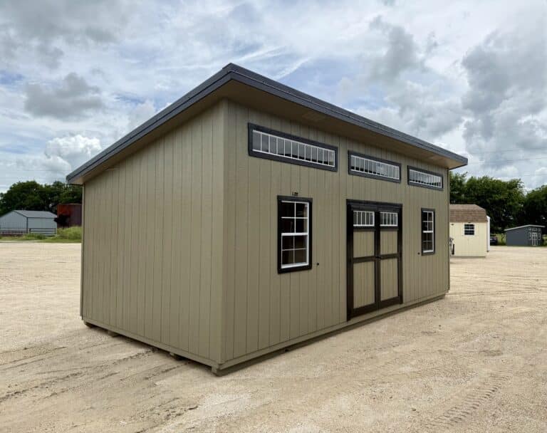 156061226 12x24 Studio Shed for sale Thorndale Texas Durable Outdoor Storage (2) 12x24 Studio Shed
