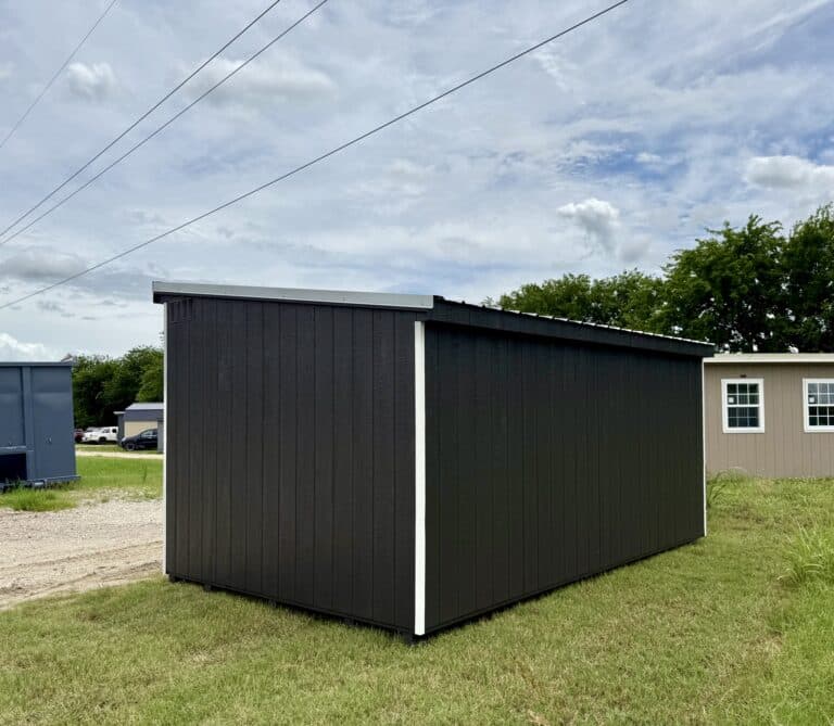 157061526 10x16 Eco Studio shed for sale Lott Texas Durable Outdoor Storage (3) 10x16 Eco-Studio Shed