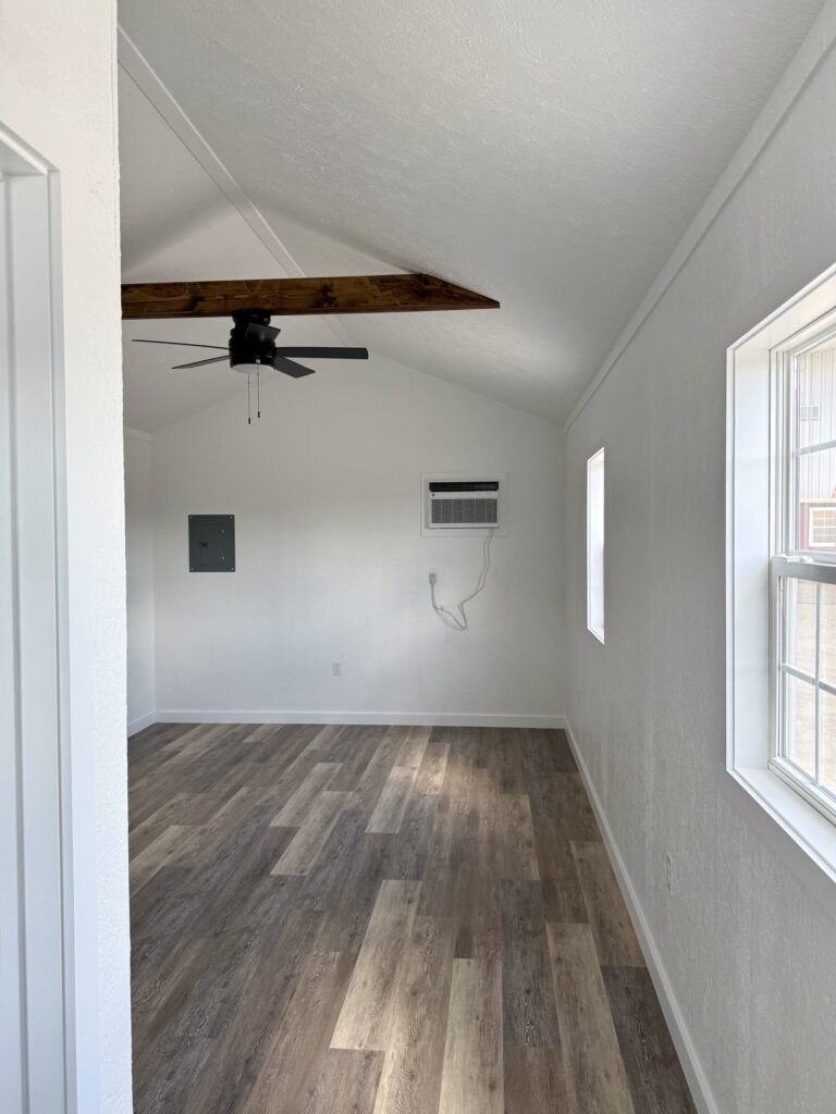 12x24 Workshop, Finished Interior