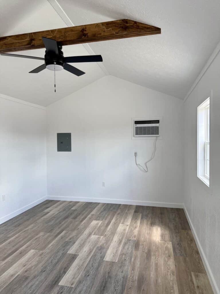 12x24 Workshop, Finished Interior
