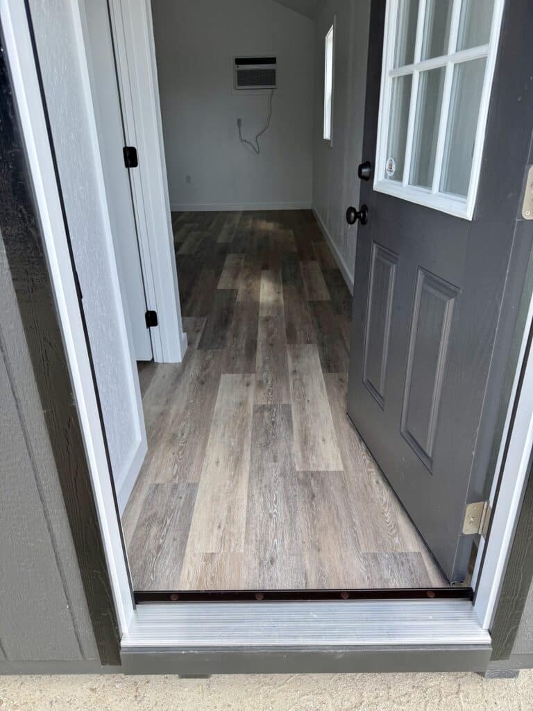 12x24 Workshop, Finished Interior