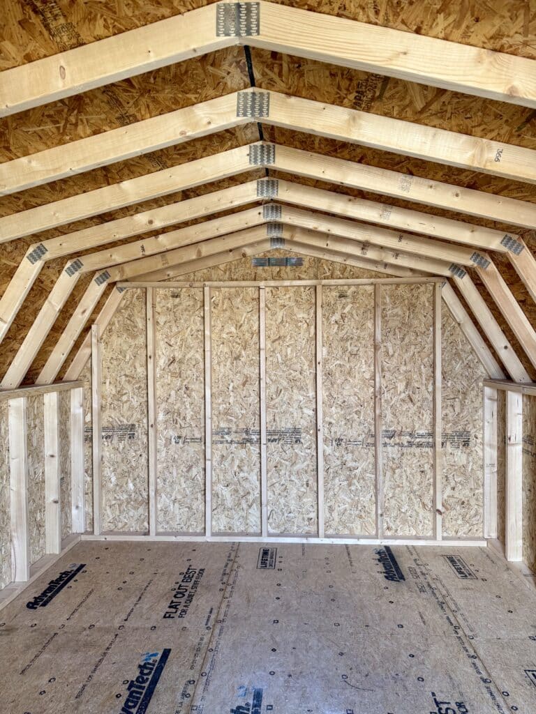 165060625HT 10x12 Minibarn shed for sale Used Rental Return Durable Outdoor Storage Barclay Texas (2) 10x12 Minibarn, Rental Return