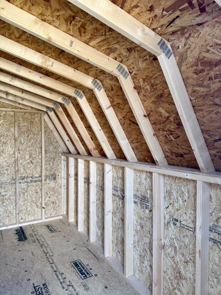 165060625HT 10x12 Minibarn shed for sale Used Rental Return Durable Outdoor Storage Barclay Texas (3) 10x12 Minibarn, Rental Return