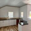 16x36 Outpost cabin office for sale Lott Texas Used Full Interior Finish (13) 16x36 Outpost: Office w/ Corner porch: Used