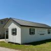 16x36 Outpost cabin office for sale Lott Texas Used Full Interior Finish (4) 16x36 Outpost: Office w/ Corner porch: Used