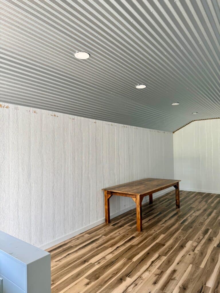 16x36 Outpost cabin office for sale Lott Texas Used Full Interior Finish (5) 16x36 Outpost: Office w/ Corner porch: Used