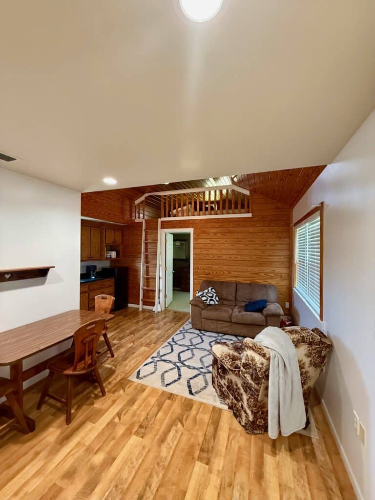 16x36 Guest House Cabin w/ Loft: Used