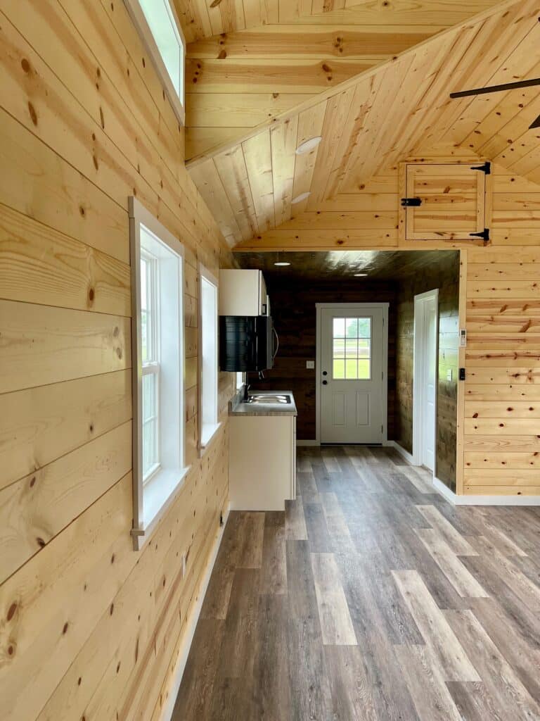 14x36 Cabin, Finished Interior