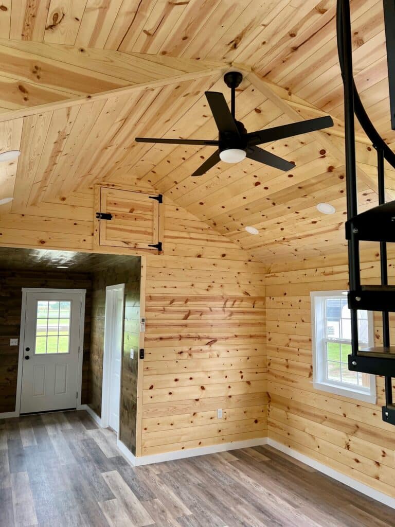 14x36 Cabin, Finished Interior