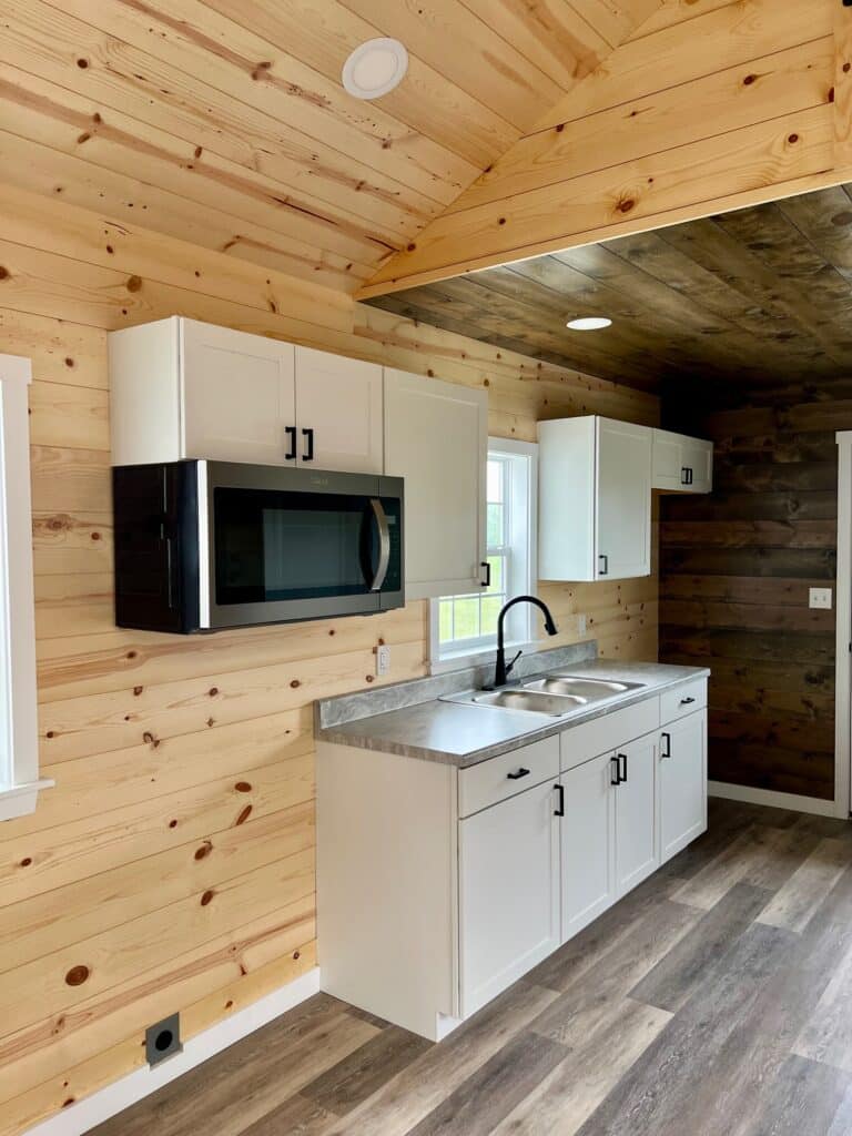 14x36 Cabin, Finished Interior
