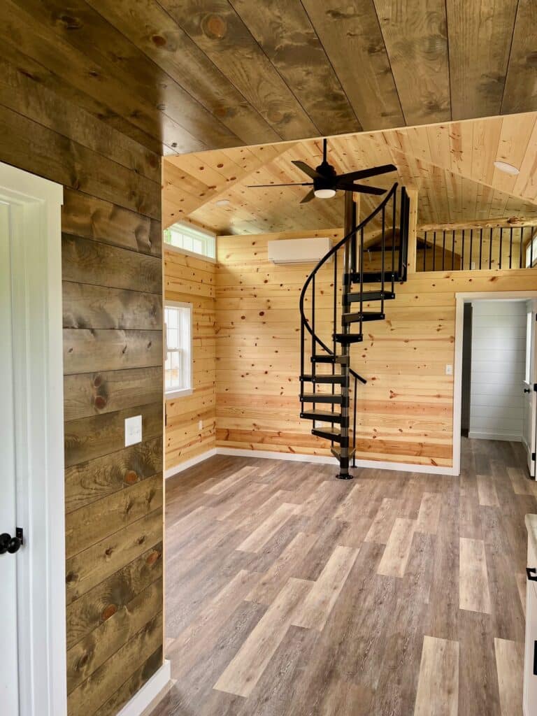 14x36 Cabin, Finished Interior