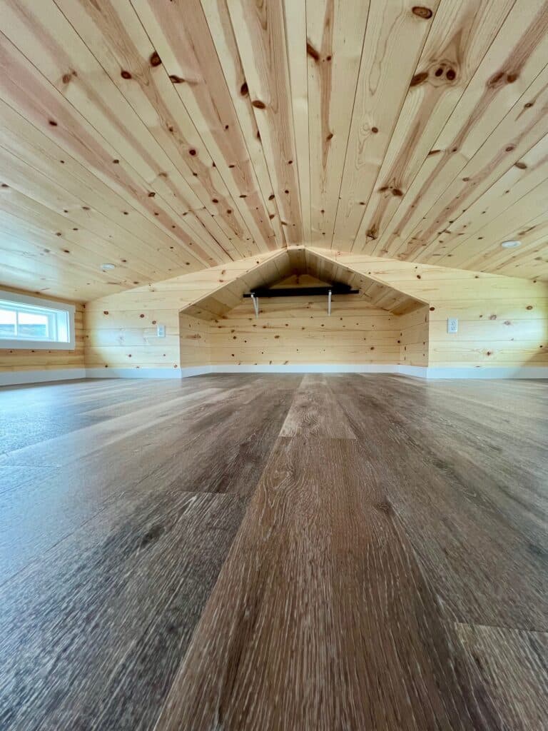 14x36 Cabin, Finished Interior
