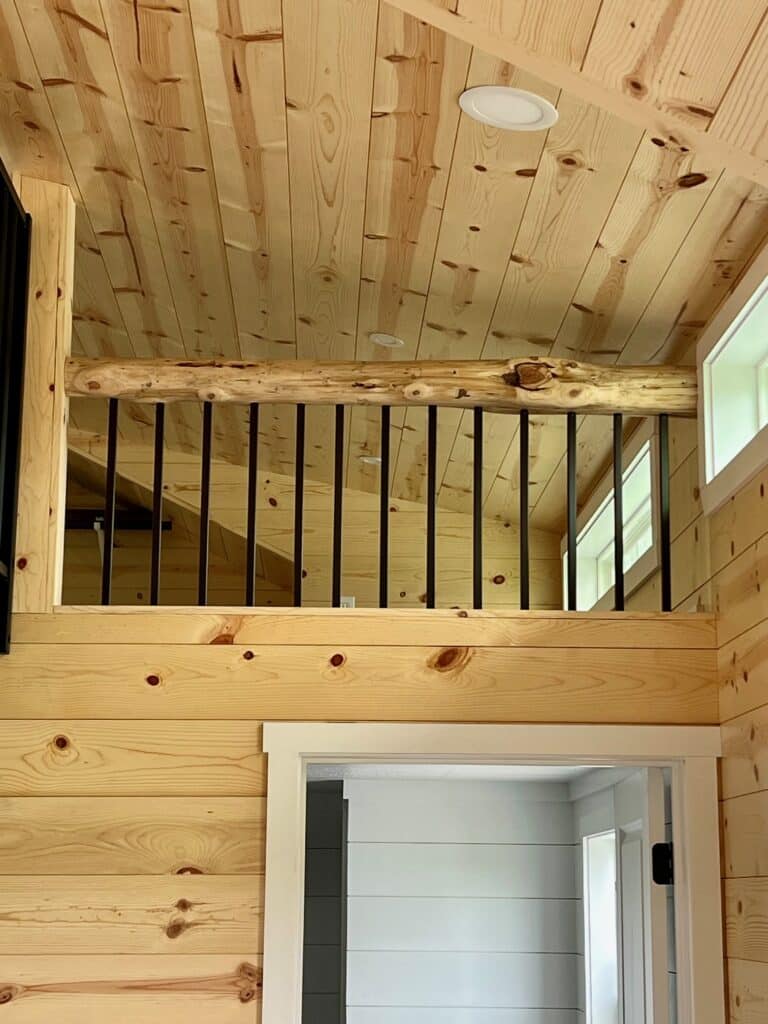 14x36 Cabin, Finished Interior