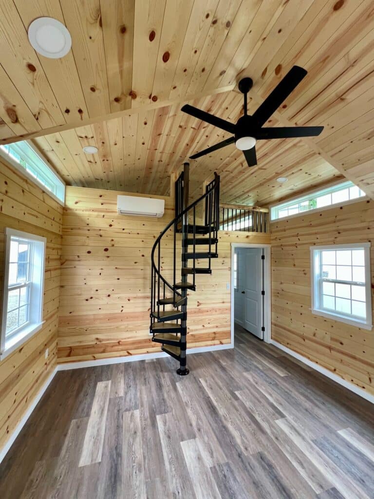 14x36 Cabin, Finished Interior