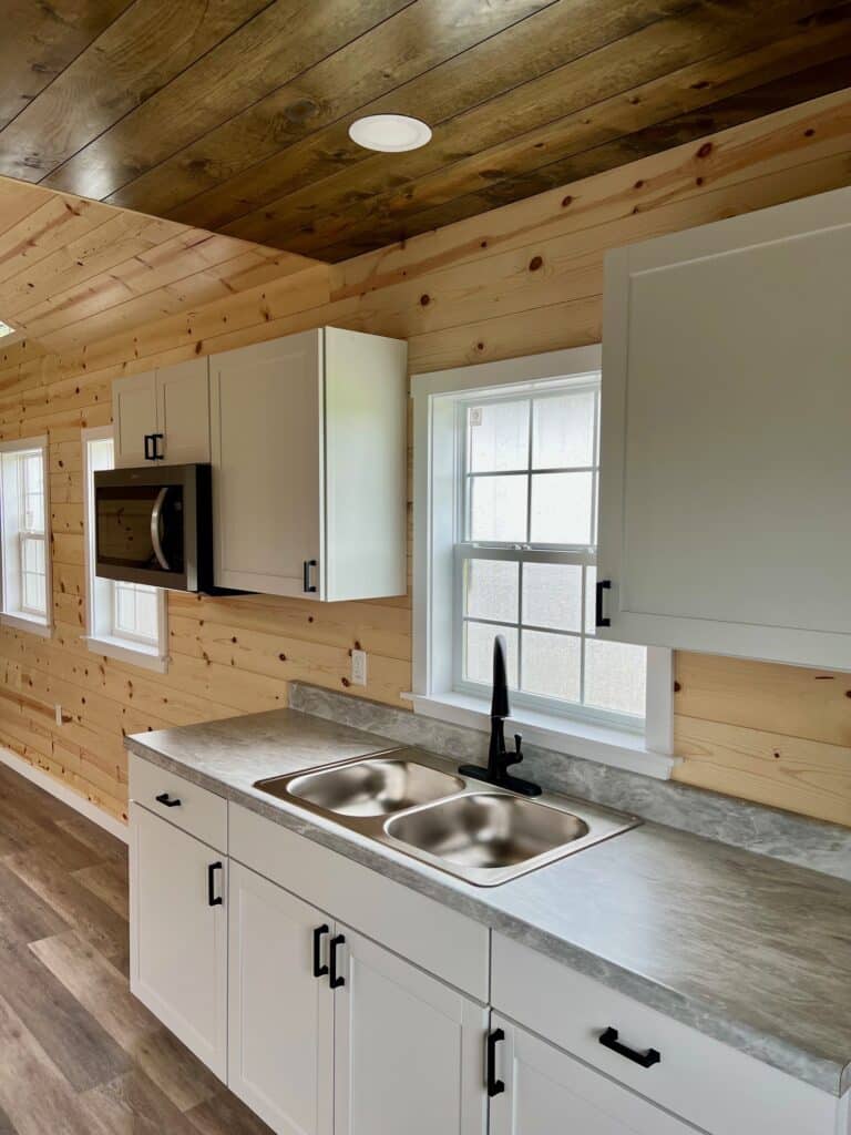 14x36 Cabin, Finished Interior