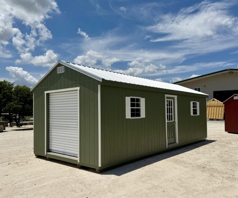 176063026 12x28 Workshop shed for sale Chilton Texas Durable Outdoor Storage (2) 12x28 Workshop