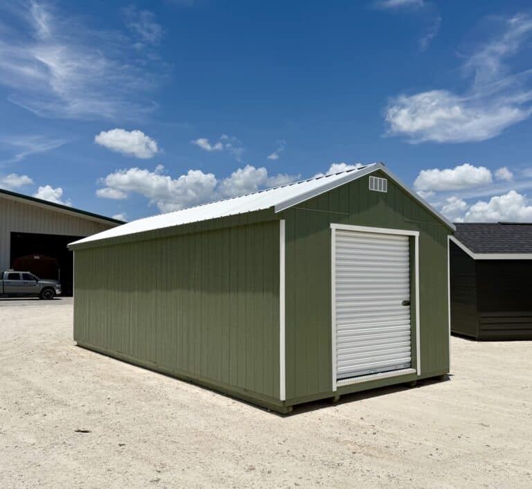 176063026 12x28 Workshop shed for sale Chilton Texas Durable Outdoor Storage (3) 12x28 Workshop