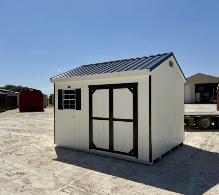 179070726 10x12 Workshop shed for sale Hewitt Texas Durable Outdoor Storage (2) 10x12 Workshop