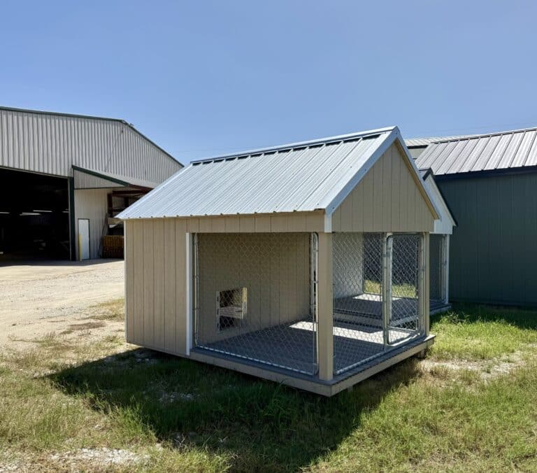 185071025 8x10 Dog Kennel for sale Robinson Texas Durable Outdoor Doghouse (2) 8x10 Dog Kennel