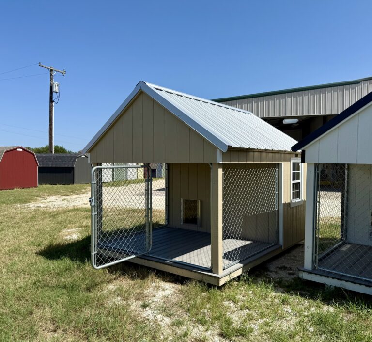 185071025 8x10 Dog Kennel for sale Robinson Texas Durable Outdoor Doghouse (4) 8x10 Dog Kennel