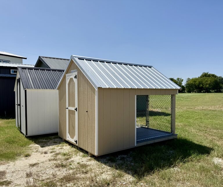 185071025 8x10 Dog Kennel for sale Robinson Texas Durable Outdoor Doghouse 8x10 Dog Kennel