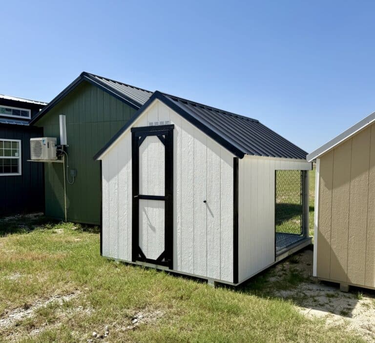 186071026 8x10 Dog Kennel for sale Round Rock Texas Durable Outdoor Doghouse (6) 8x10 Dog Kennel