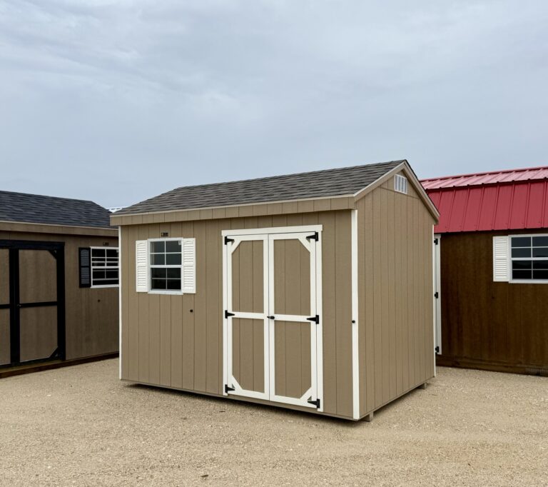187071026 8x12 Workshop shed for sale Bremond Texas Durable Outdoor Storage 8x12 Workshop
