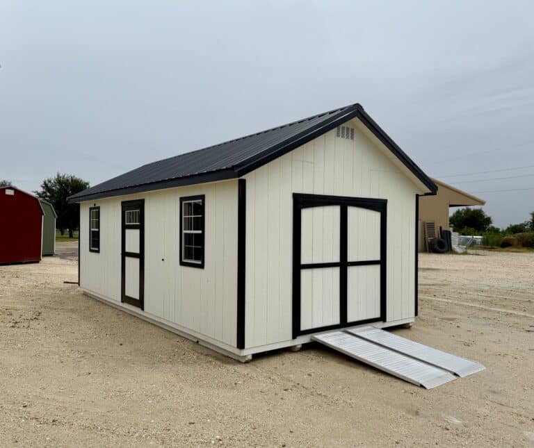 189071326 12c24 Classic Shed for sale Thornton Texas Durable Outdoor Storage (2) 12x24 Classic Shed