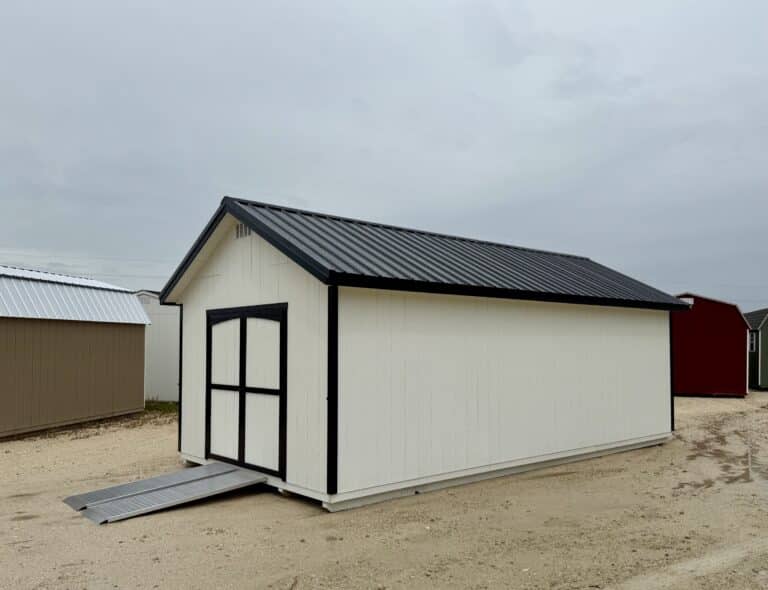 189071326 12c24 Classic Shed for sale Thornton Texas Durable Outdoor Storage (3) 12x24 Classic Shed