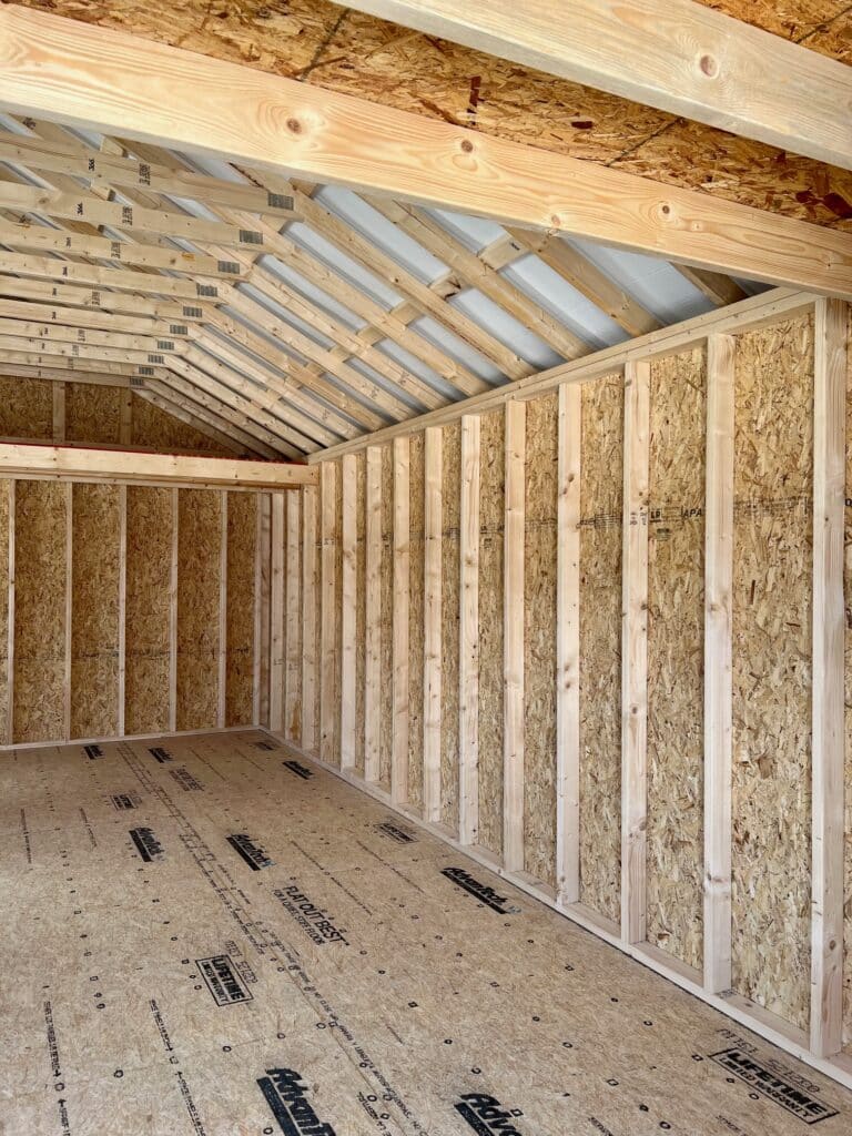 199070925 16x24 Classic Shed for sale (8) 16x24 Classic Shed