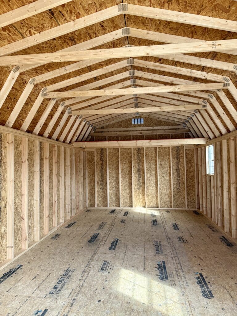 203072726 12x24 Dutchbarn Shed for sale Troy Texas Durable Outdoor Storage (6) 12x24 Dutchbarn