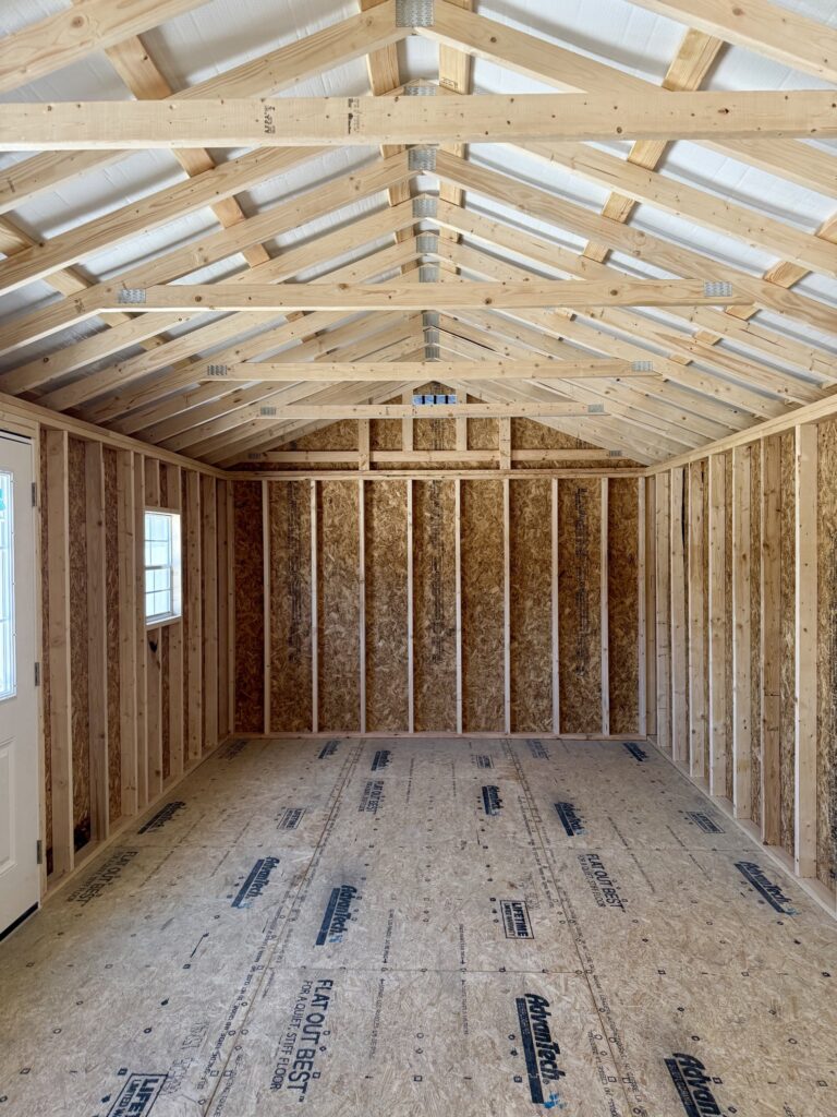 205073026 12x24 Workshop shed for sale Liberty Hill Texas Durable Outdoor Storage (5) 12x24 Workshop