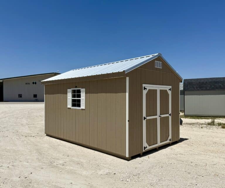 208073126 10x16 Workshop shed for sale Gholson Texas Durable Outdoor Storage (6) 10x16 Workshop