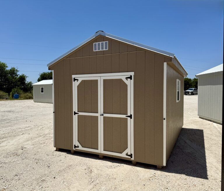 208073126 10x16 Workshop shed for sale Gholson Texas Durable Outdoor Storage (7) 10x16 Workshop