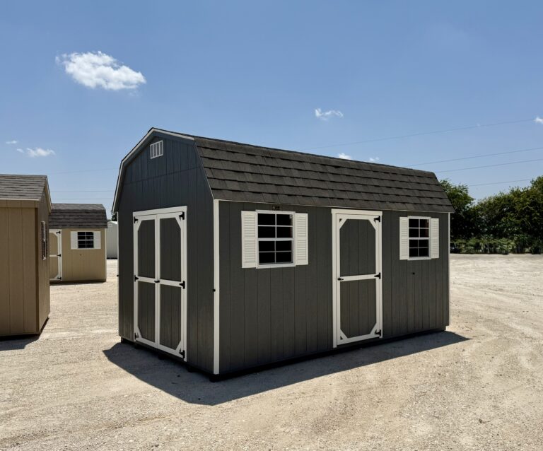209073126 10x16 Dutchbarn shed for sale Waco Texas 10x16 Dutchbarn