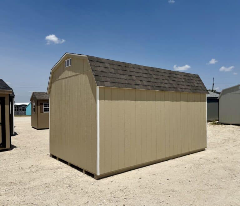 210080326 10x16 Dutchbarn shed for sale Chilton Texas Durable Outdoor Storage (3) 10x16 Dutchbarn