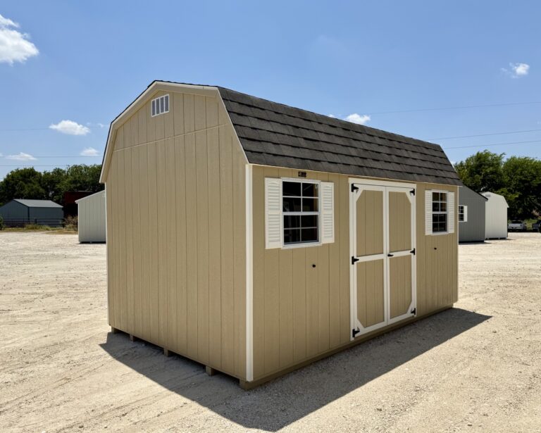 210080326 10x16 Dutchbarn shed for sale Chilton Texas Durable Outdoor Storage 10x16 Dutchbarn