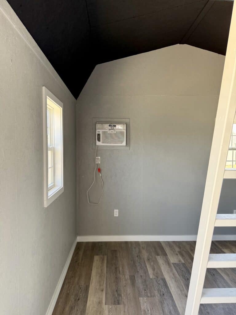 219081126 12x16 Dutchbarn Tiny House for sale Lott Texas Durable Outdoor Cabin Finished Interior Shed (14) 12x16 Dutchbarn, Finished Interior