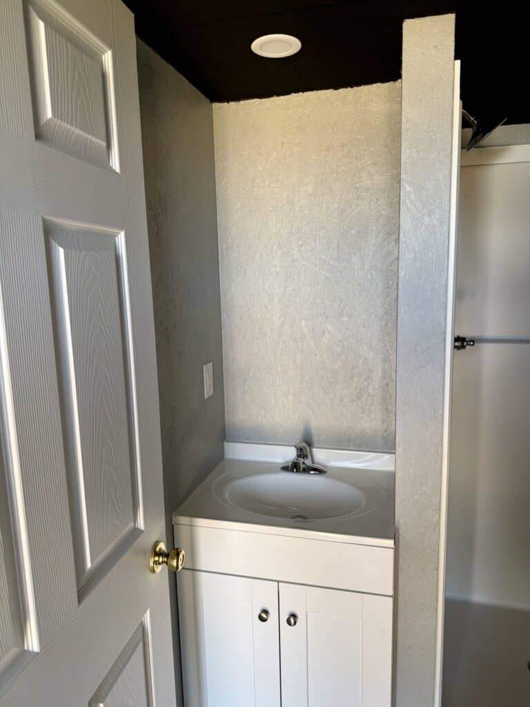 219081126 12x16 Dutchbarn Tiny House for sale Lott Texas Durable Outdoor Cabin Finished Interior Shed (24) 12x16 Dutchbarn, Finished Interior