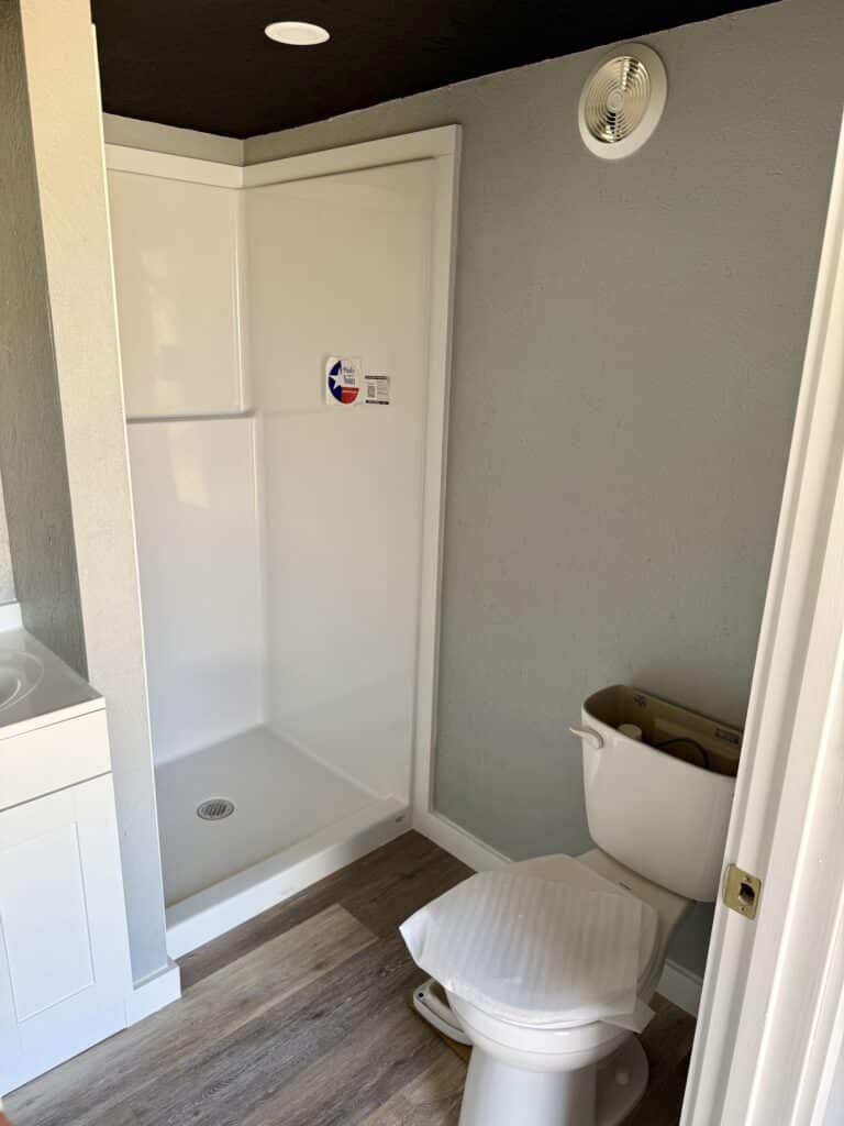 219081126 12x16 Dutchbarn Tiny House for sale Lott Texas Durable Outdoor Cabin Finished Interior Shed (26) 12x16 Dutchbarn, Finished Interior