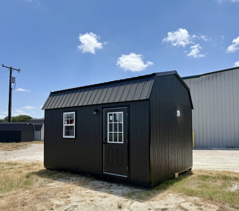 219081126 12x16 Dutchbarn Tiny House for sale Lott Texas Durable Outdoor Cabin Finished Interior Shed (8) 12x16 Dutchbarn, Finished Interior