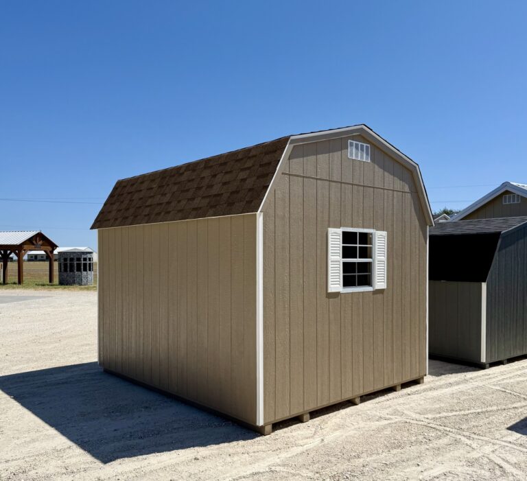 223081326 10x12 Dutchbarn Shed for sale Temple Texas Durable Outdoor Storage (4) 10x12 Dutchbarn
