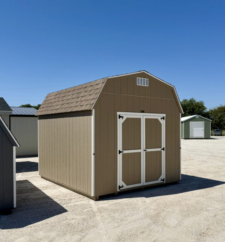 223081326 10x12 Dutchbarn Shed for sale Temple Texas Durable Outdoor Storage 10x12 Dutchbarn