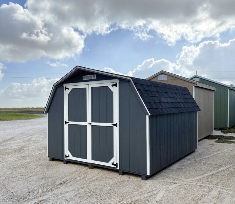 224081326 10x12 Minibarn Shed for sale Temple Texas Durable Outdoor Storage (2) 10x12 Minibarn