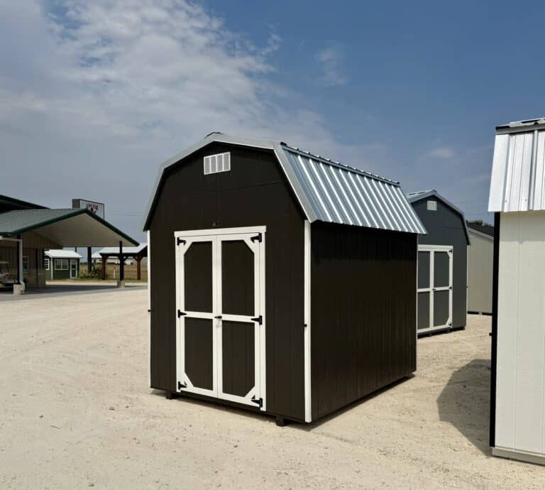 234082626 8x10 Dutchbarn Shed for sale China Spring Texas Durable Outdoor Storage (2) 8x10 Dutchbarn