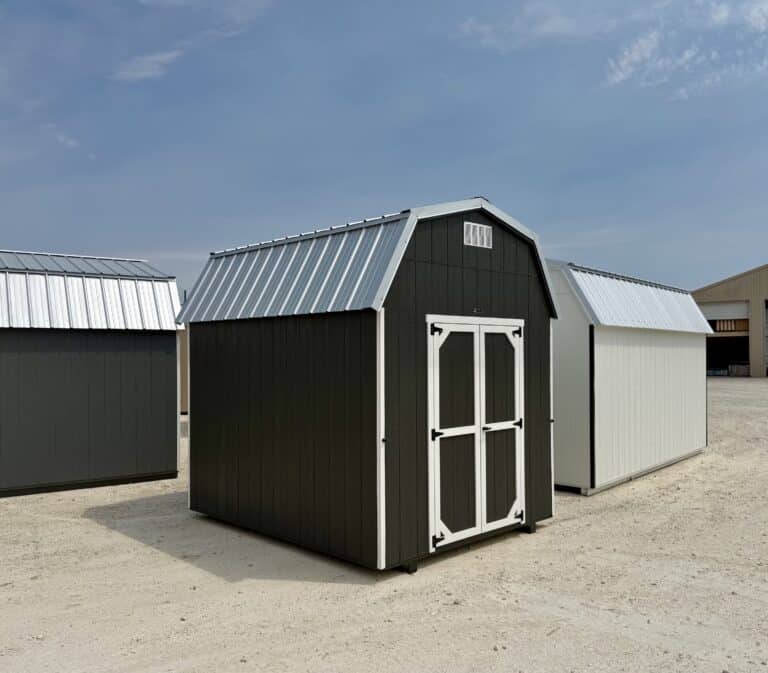 234082626 8x10 Dutchbarn Shed for sale China Spring Texas Durable Outdoor Storage 8x10 Dutchbarn