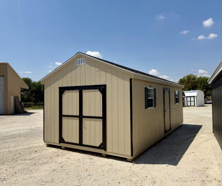 235082726 12x24 Workshop shed for sale Hearne Texas Durable Outdoor Storage (2) 12x24 Workshop