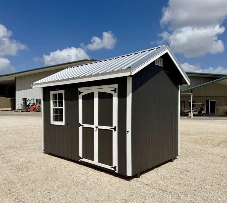 246091426 8x12 Classic Shed for sale Lott Texas Durable Outdoor Storage (3) 8x12 Classic Shed